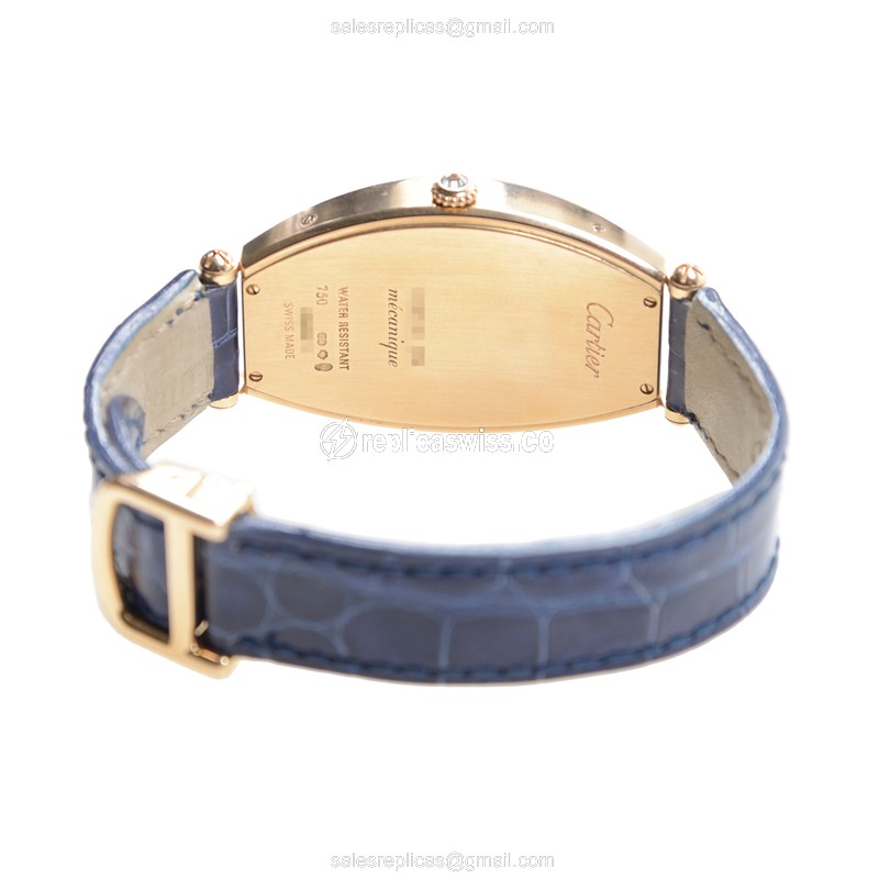Cartier WE400451 TORTUE Automatic 18kt Rose Gold & Diamonds