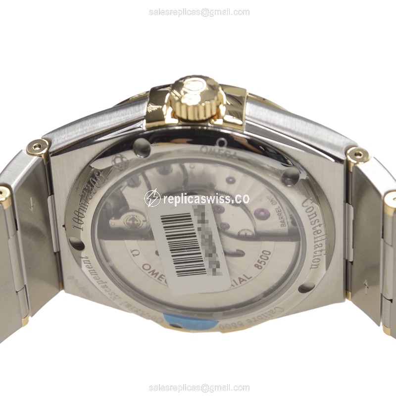 Omega 123.25.38.21.52.002 CONSTELLATION Automatic 18kt Gold & Diamond & Steel