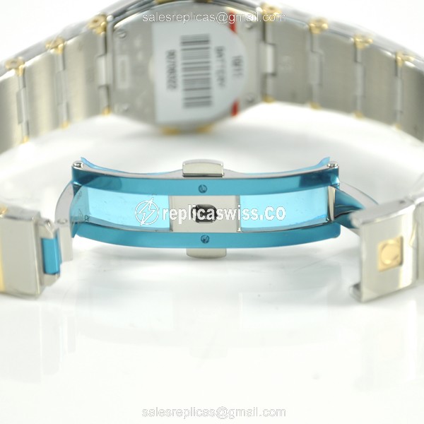 Omega 123.20.24.60.05.004 CONSTELLATION Quartz 18kt Gold & Steel