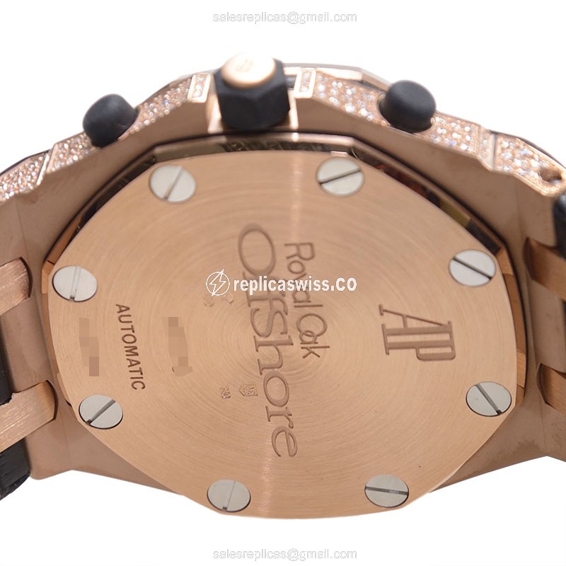 Audemars Piguet 26067OR.ZZ.D002CR.01 ROYAL OAK Automatic 18kt Rose Gold & Diamonds