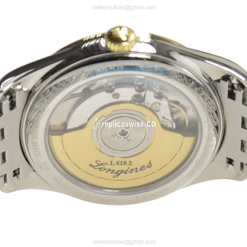 Longines L4.898.3.12.7 ELEGANT SERIES Automatic PVD Gold