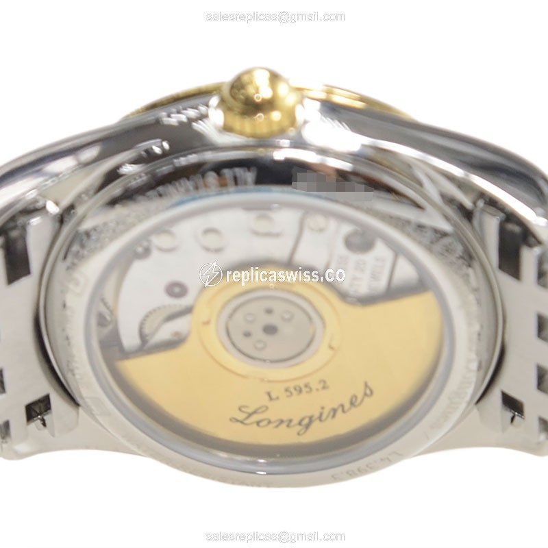 Longines L4.398.3.32.7 ELEGANT SERIES Automatic PVD Gold