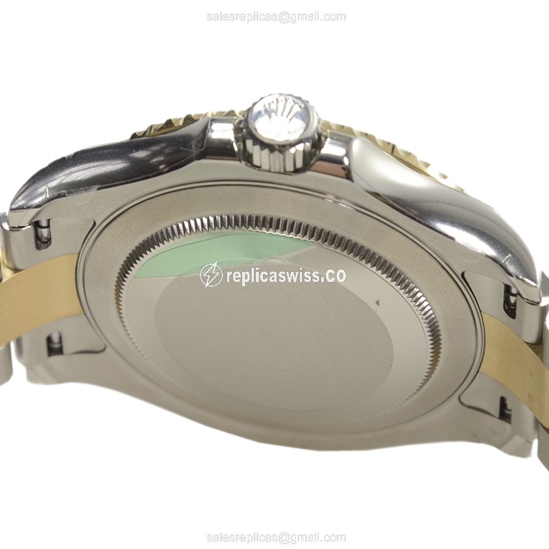 Rolex 16623GY YACHT MASTER Automatic 18kt Gold & Steel