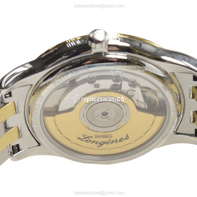 Longines L4.774.3.21.7 FLAGSHIP Automatic PVD Gold