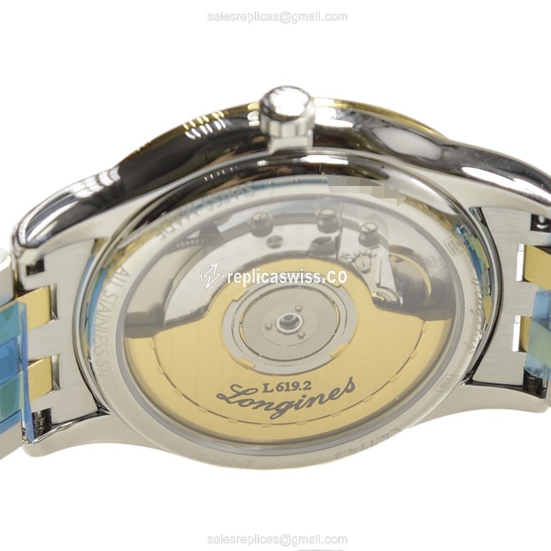 Longines L4.774.3.57.7 FLAGSHIP Automatic 18kt Gold & Steel
