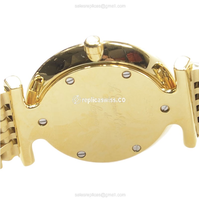 Longines L4.209.2.41.8 LA GRANDE Quartz PVD Gold