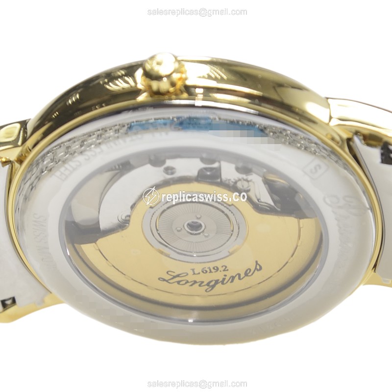 Longines L4.921.2.18.7 PRESENCE Automatic PVD Gold