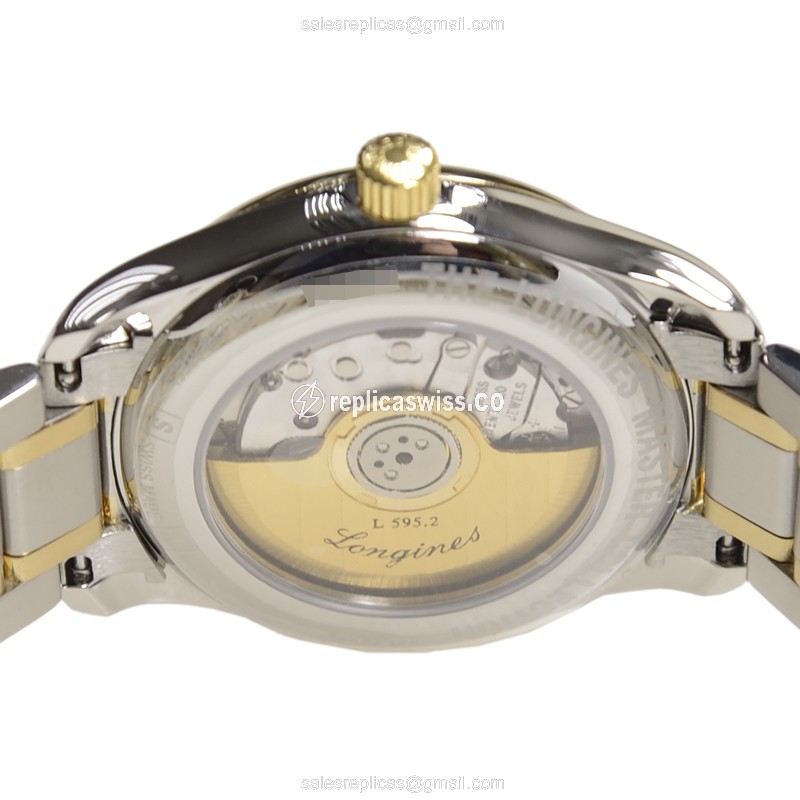 Longines L2.257.5.77.7 MASTER Automatic 18kt Gold & Steel