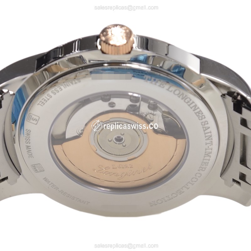 Longines L2.766.5.79.7 SAINT IMIER Automatic 18kt Rose Gold & Steel
