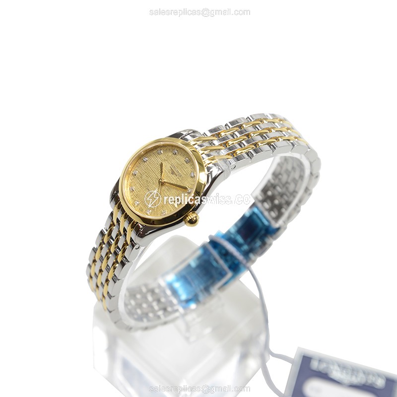 Longines L4.398.3.37.7 ELEGANT SERIES Automatic PVD Gold