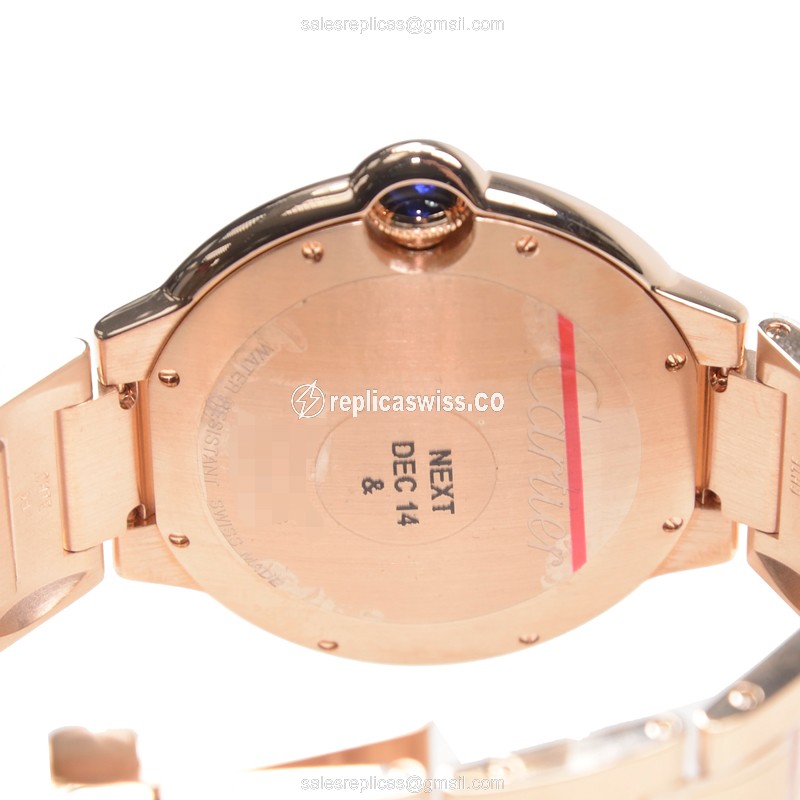 Cartier W69006Z2 BALLON BLEU Automatic 18kt Rose Gold