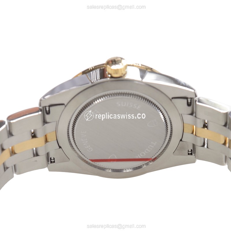 Tudor 55023-68053-10DI-CHCL GLAMOUR DATE Automatic 18kt Gold & Diamond & Steel