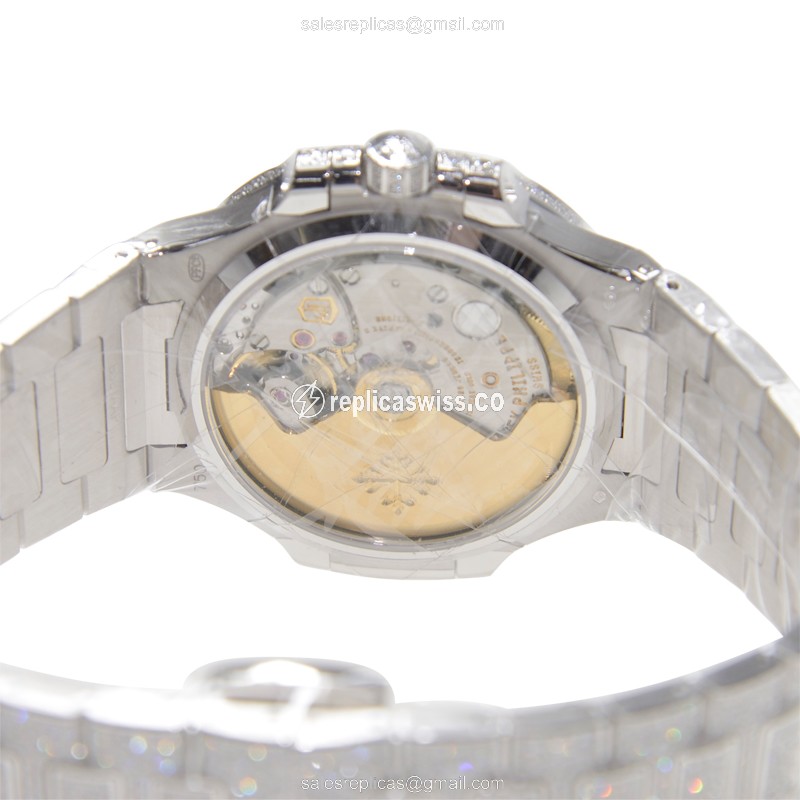 Patek Philippe 7021/1G-001 NAUTILUS Automatic 18kt White Gold & Diamond