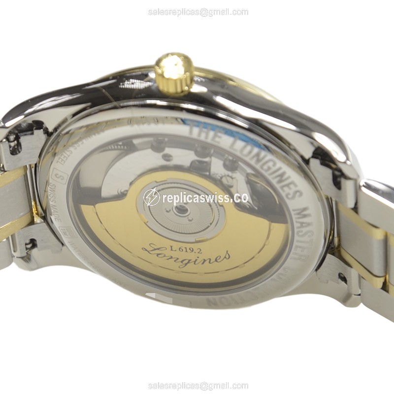Longines L2.518.5.11.7 MASTER Automatic 18kt Gold & Steel