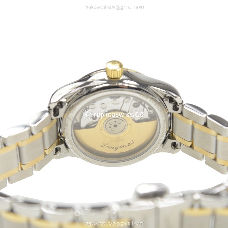 Longines L2.128.5.57.7 MASTER Automatic 18kt Gold & Steel
