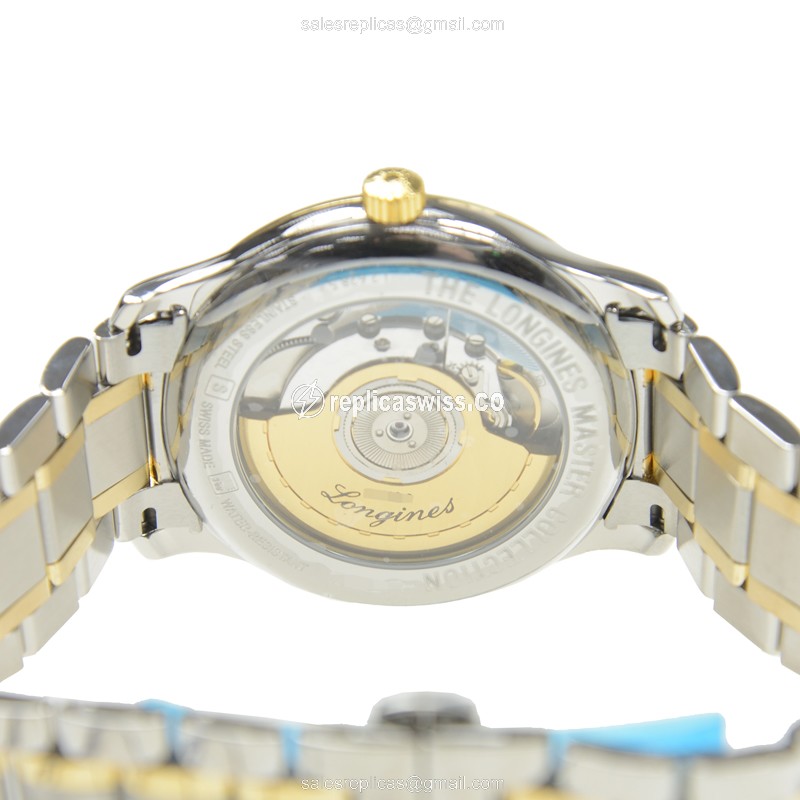 Longines L2.628.5.37.7 MASTER Automatic 18kt Gold & Steel