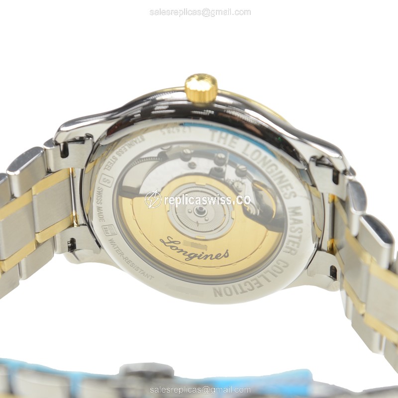 Longines L2.628.5.57.7 MASTER Automatic 18kt Gold & Steel