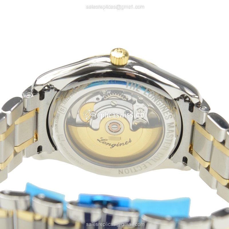 Longines L2.755.5.37.7 MASTER Automatic 18kt Gold & Steel