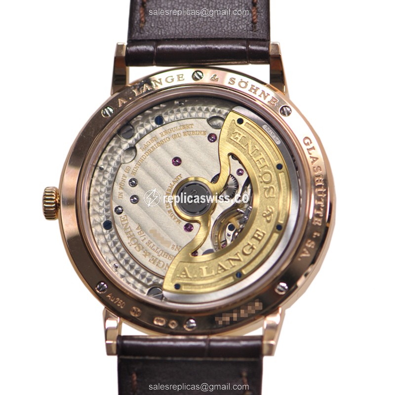 A Lange & Sohne 380.032 SAXONIA Automatic 18kt Rose Gold