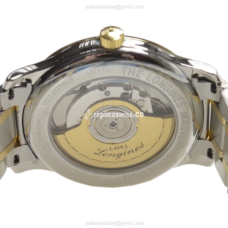 Longines L2.628.5.78.7 MASTER Automatic 18kt Gold & Steel