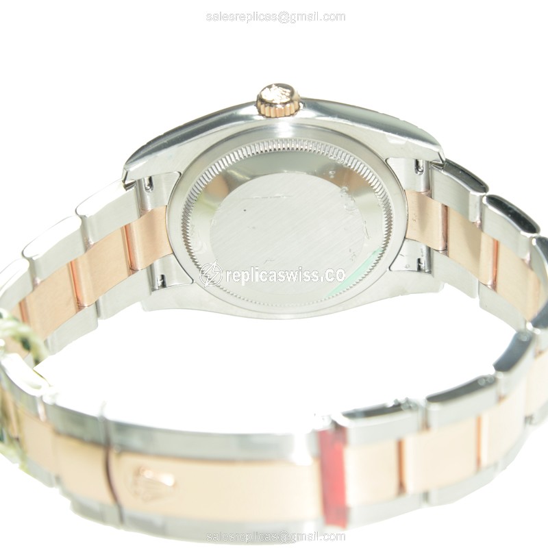 Rolex 116201NGBK DATEJUST Automatic 18kt Rose Gold & Steel