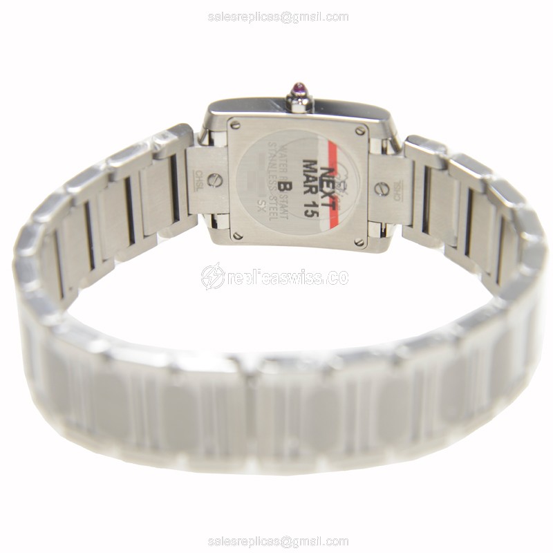 Cartier W51028Q3 TANK Quartz Stainless Steel