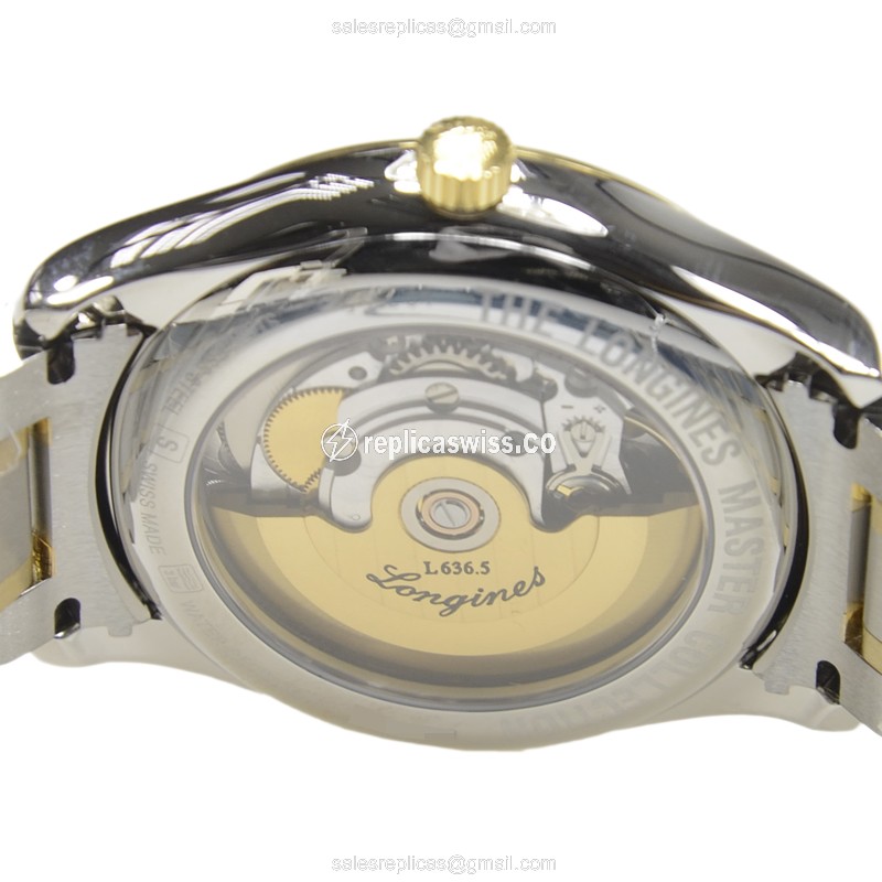 Longines L2.755.5.78.7 MASTER Automatic 18kt Gold & Steel