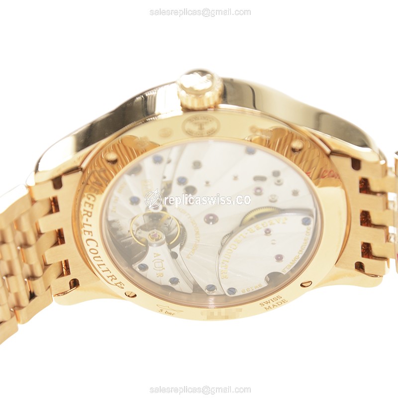Jaeger-Lecoultre Q1612103 MASTER ULTRA THIN Manual Wind 18kt Rose Gold & Diamonds