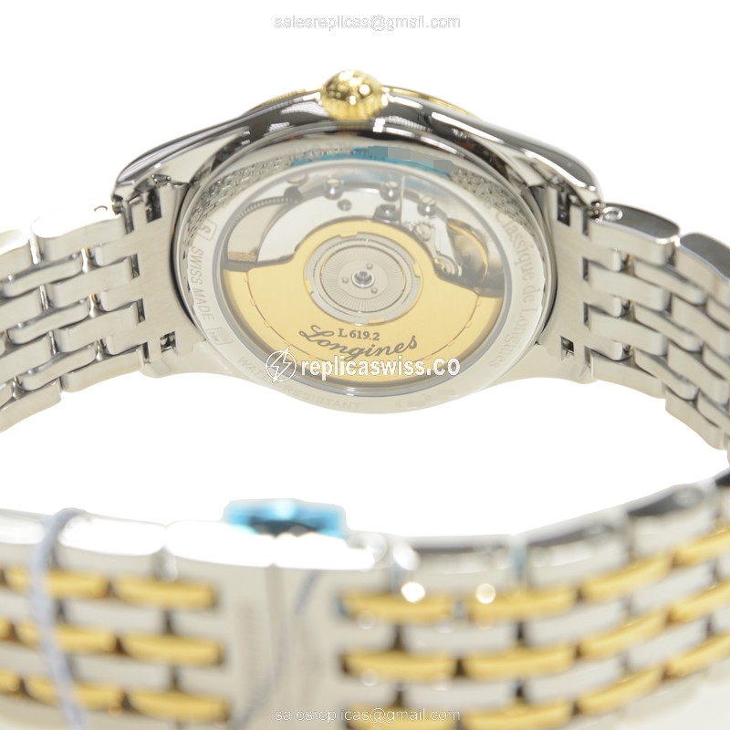 Longines L4.898.3.11.7 ELEGANT SERIES Automatic PVD Gold