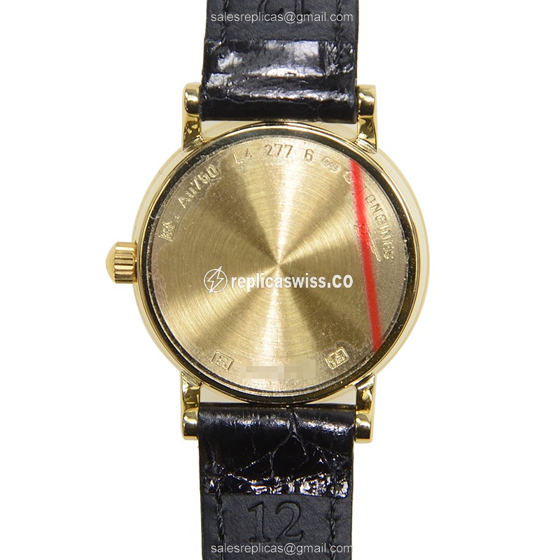 Longines L4.277.6.12.0 PRESENCE Quartz 18kt Yellow Gold
