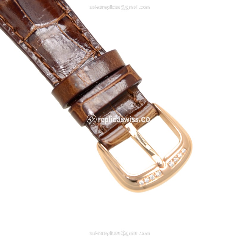 Franck Muller 7851 CH COL DRM (5N) CRAZY HOURS Automatic 18kt Rose Gold & Diamonds