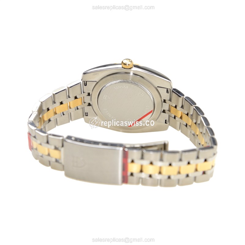 Tudor 21023-62583-10DI-CH CLASSIQUE Automatic 18kt Gold & Diamond & Steel