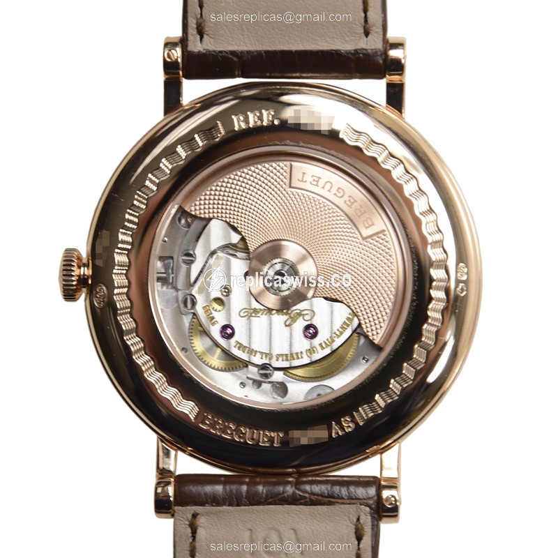 Breguet 7788BR/29/9V6/DD00 CLASSIC Automatic 18kt Rose Gold & Diamonds