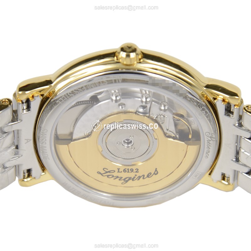 Longines L4.821.2.42.7 PRESENCE Automatic PVD Gold