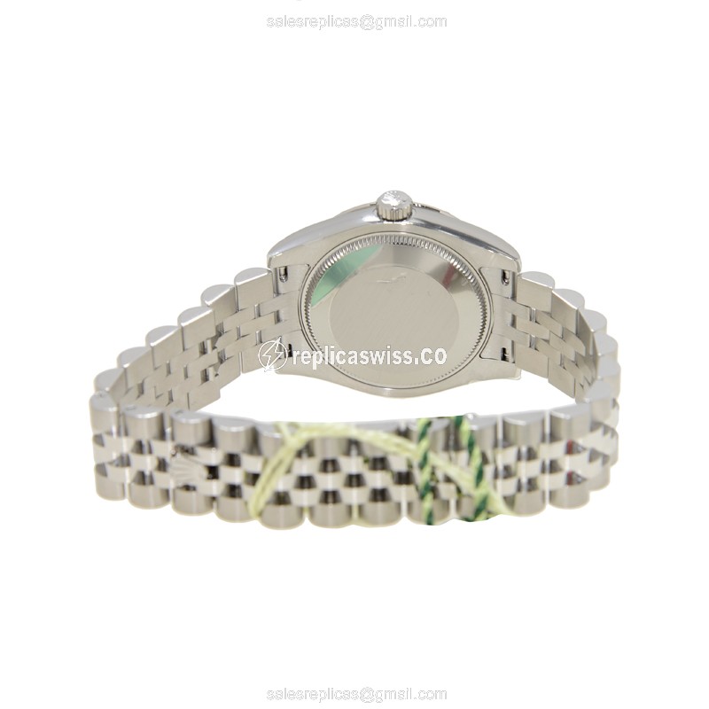 Rolex 178344WTMOPVIDIAJUB LADY DATEJUST Automatic 18kt White Gold & Steel