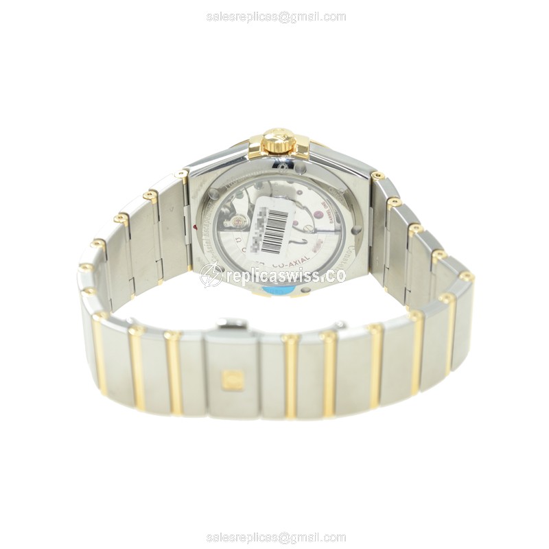 Omega 123.20.38.21.02.002 CONSTELLATION Automatic 18kt Gold & Steel
