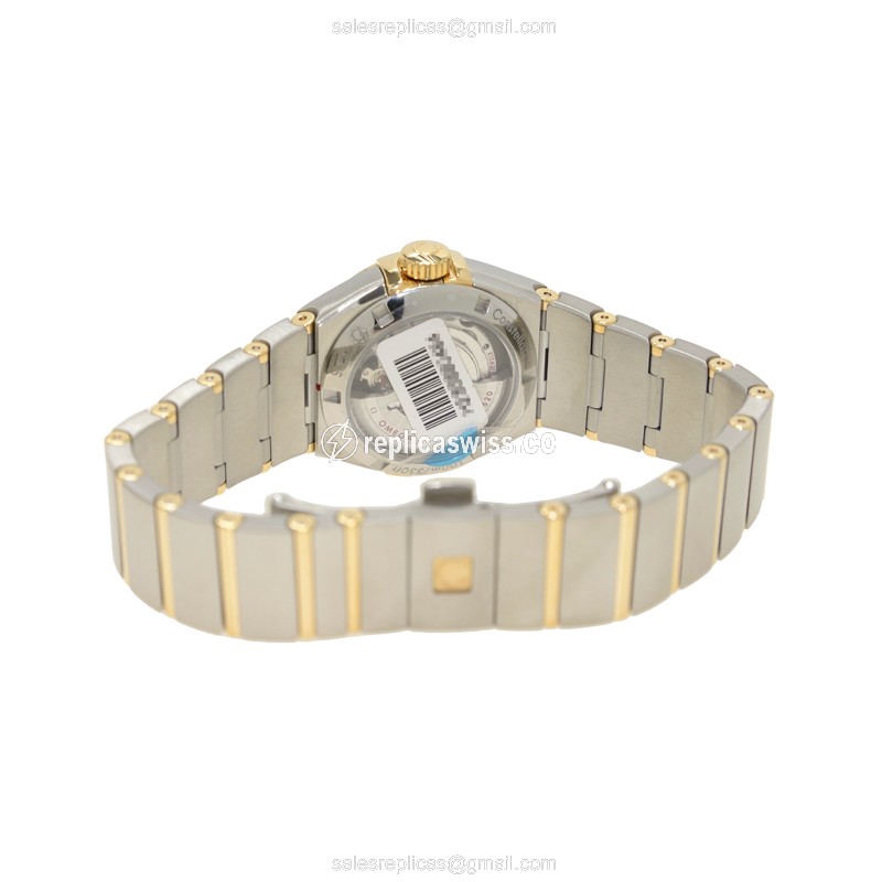 Omega 123.25.27.20.55.003 CONSTELLATION Automatic 18kt Gold & Diamond & Steel