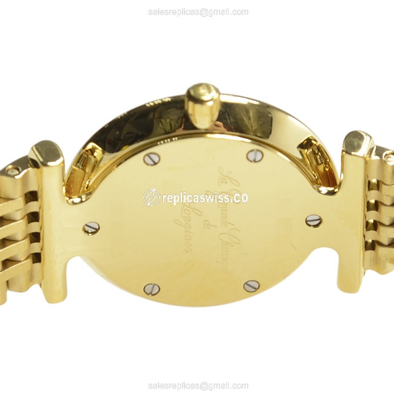 Longines L4.209.2.32.8 LA GRANDE Quartz PVD Gold