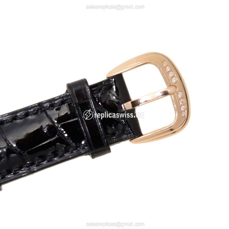 Franck Muller 5850 SC COL DRM D (5N) CINTREE CURVEX Automatic 18kt Rose Gold & Diamonds