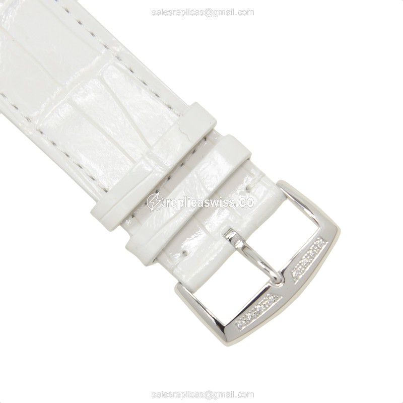 Franck Muller 1002 QZ REL MOP D (OG) LONG ISLAND Quartz 18kt White Gold & Diamond