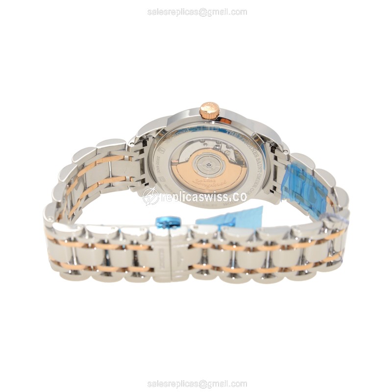 Longines L2.763.5.52.7 SAINT IMIER Automatic 18kt Rose Gold & Steel