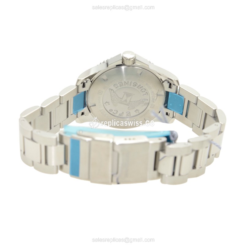 Longines L3.640.4.96.6 CONQUEST Quartz Stainless Steel