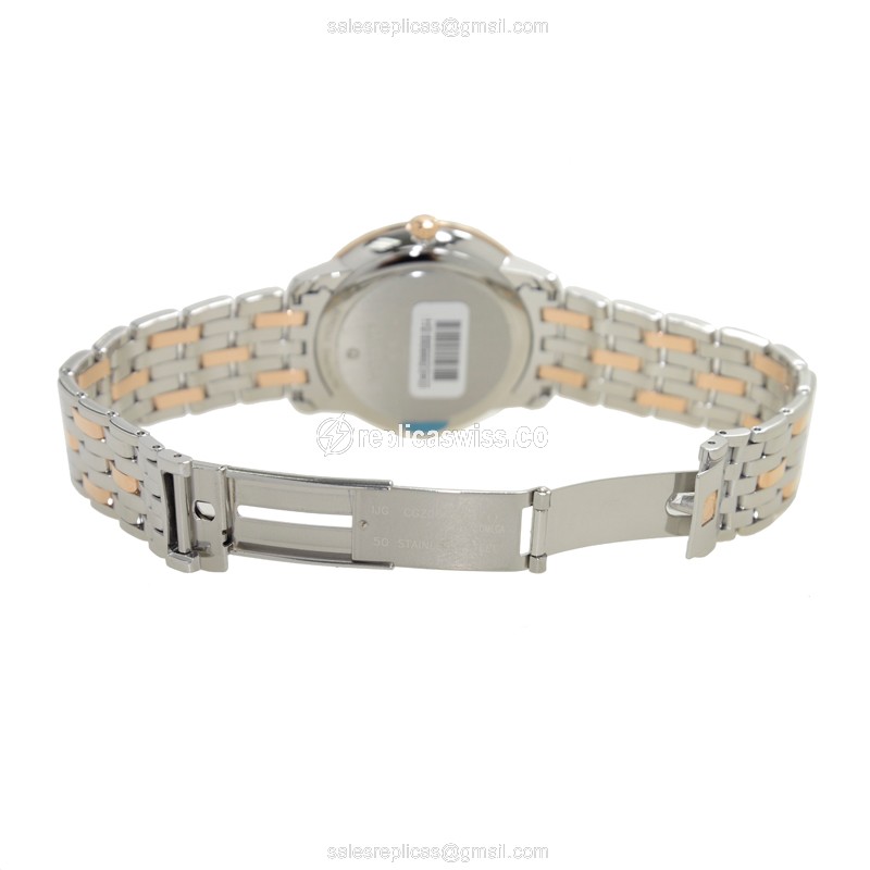 Omega 424.20.37.20.02.002 DE VILLE Automatic 18kt Rose Gold & Steel