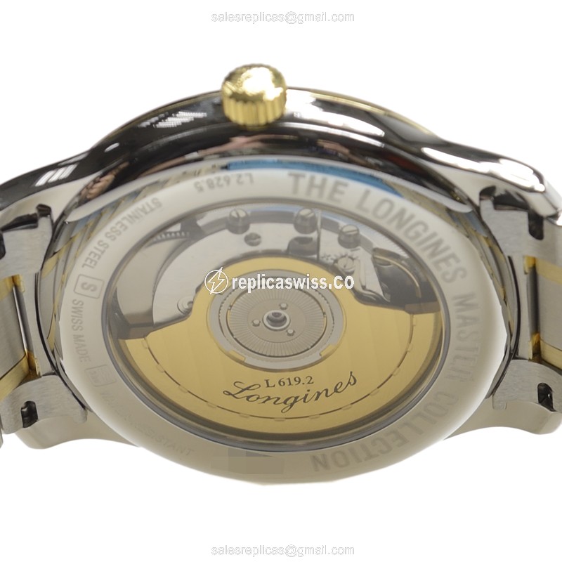 Longines L2.628.5.12.7 MASTER Automatic 18kt Gold & Steel
