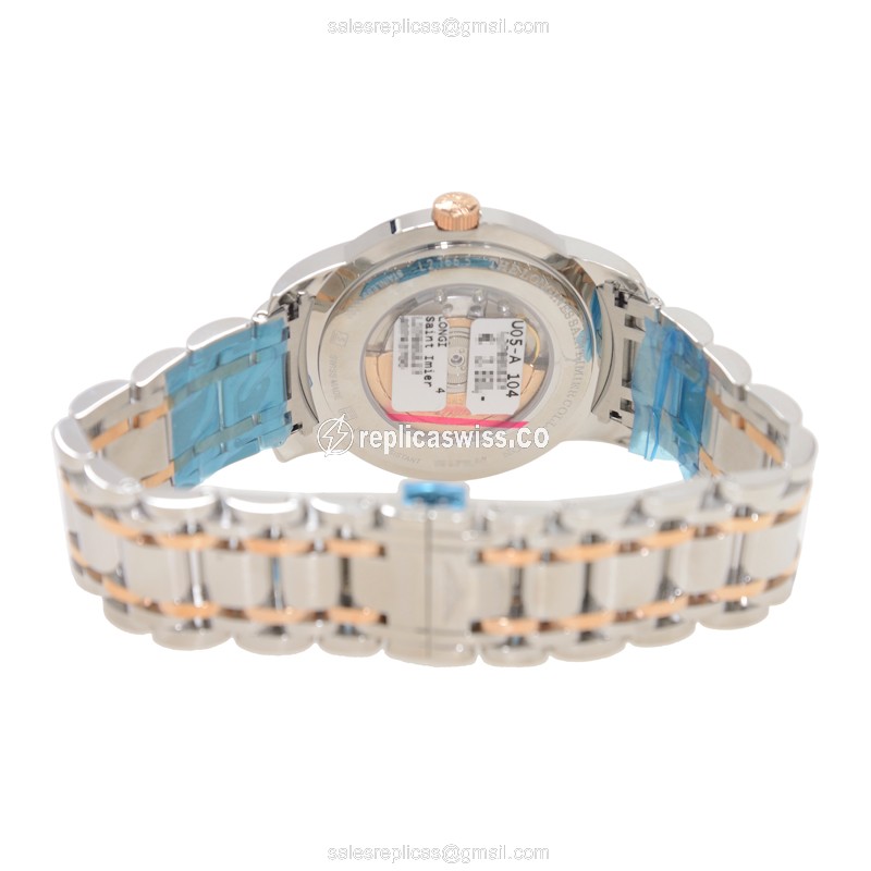 Longines L2.766.5.52.7 SAINT IMIER Automatic 18kt Rose Gold & Steel
