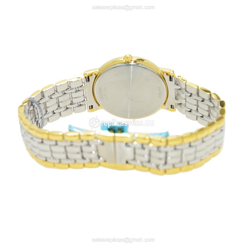 Longines L4.720.2.11.7 PRESENCE Quartz PVD Gold