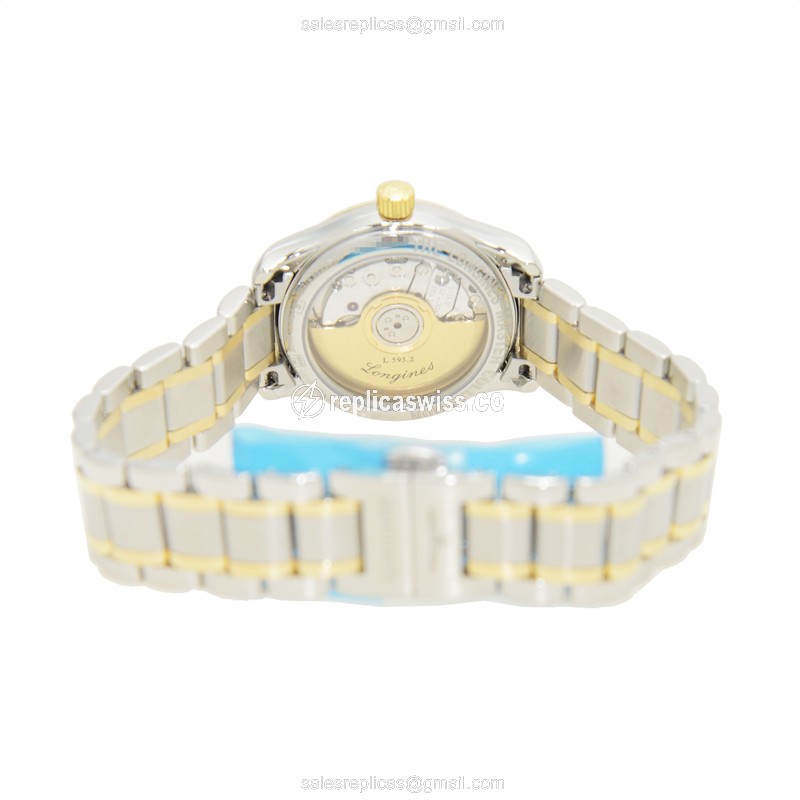 Longines L2.128.5.37.7 MASTER Automatic 18kt Gold & Steel