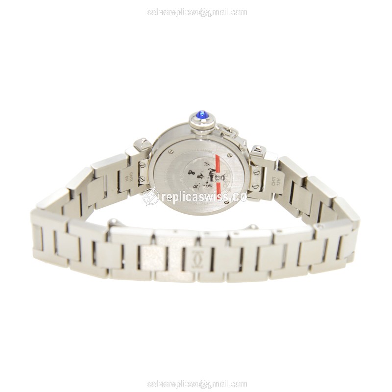 Cartier W3140007 PASHA DE CARTIER Quartz Stainless Steel