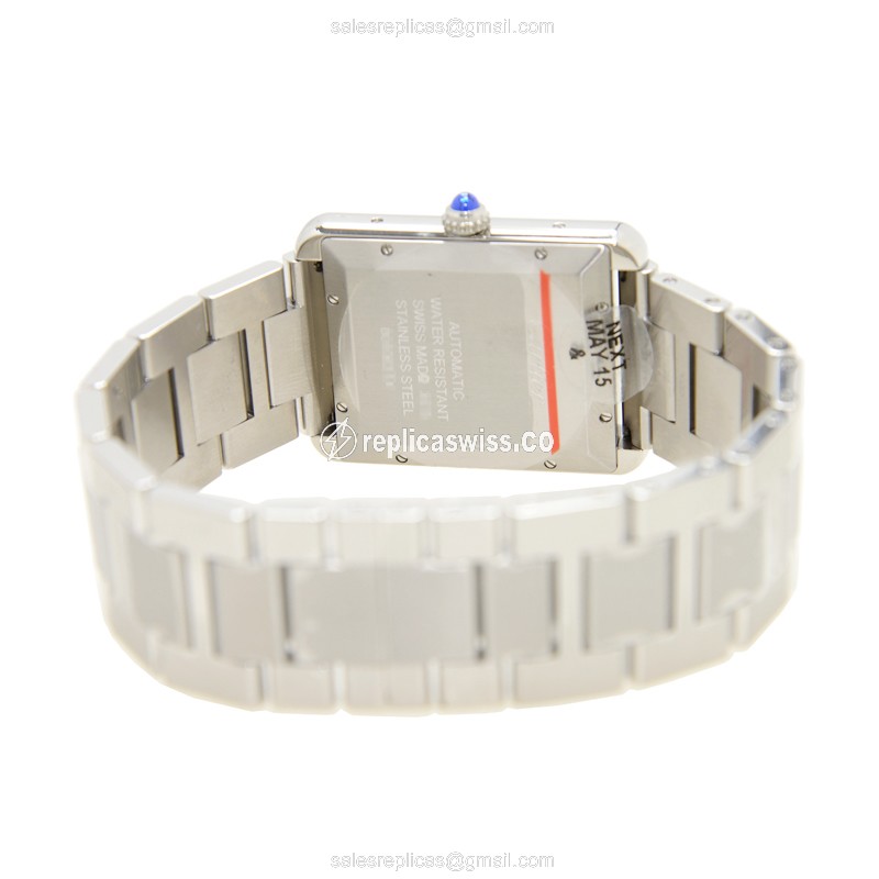 Cartier W5200028 TANK Automatic Stainless Steel