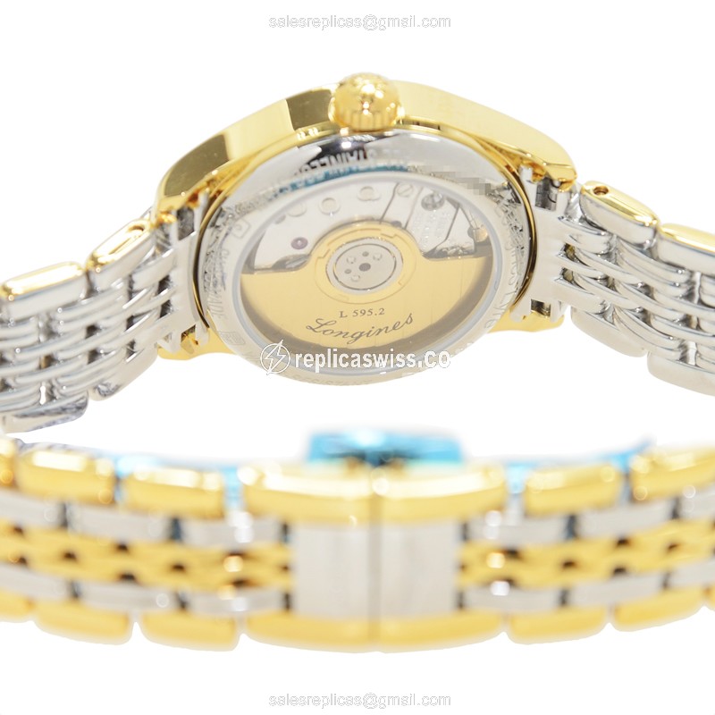 Longines L4.360.2.32.7 LONGINES LYRE Automatic PVD Gold